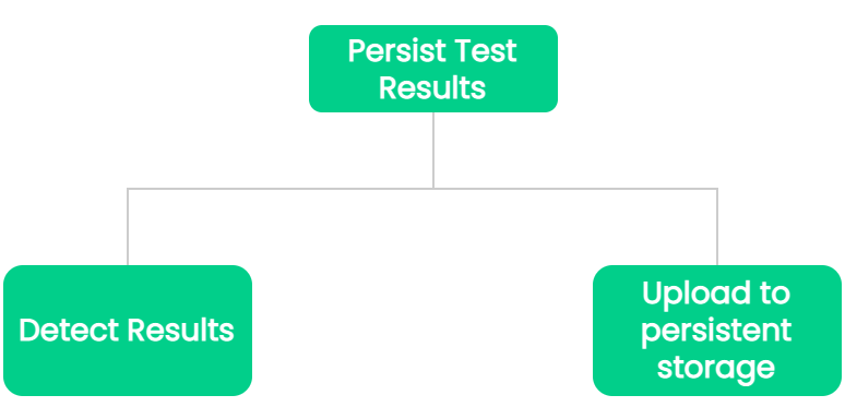 persist test results